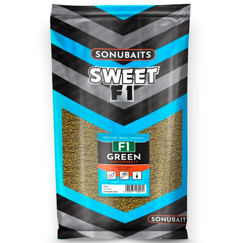 Sonubaits F1 Green Groundbait 2kg